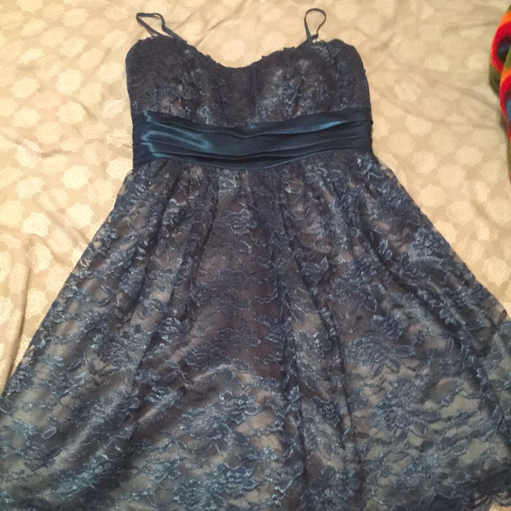 Blue dress
